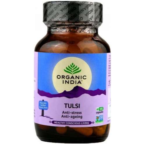 ORGANIC INDIA Tulsi, 60 kaps